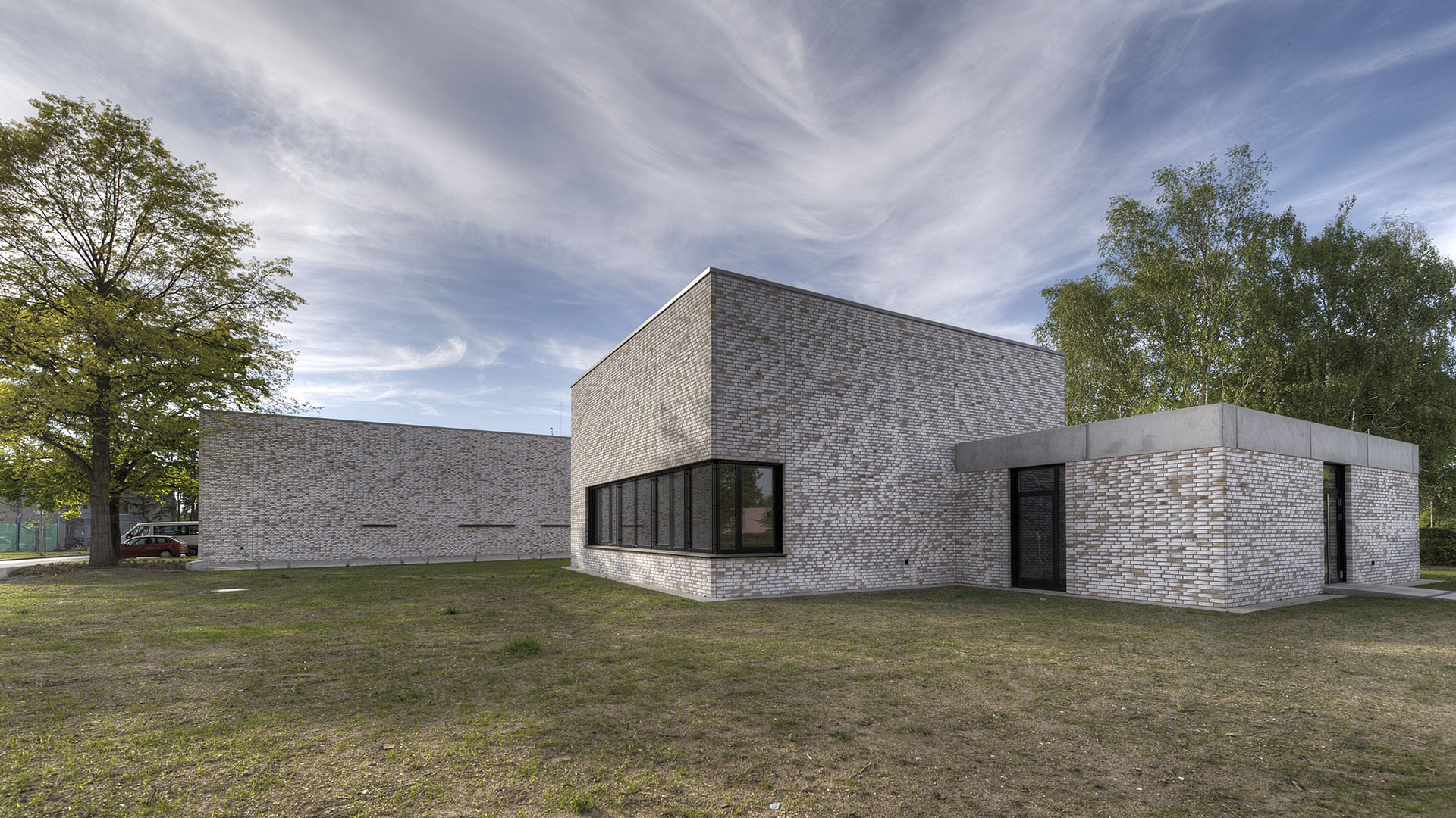 Sporthalle, Schloss Stutensee